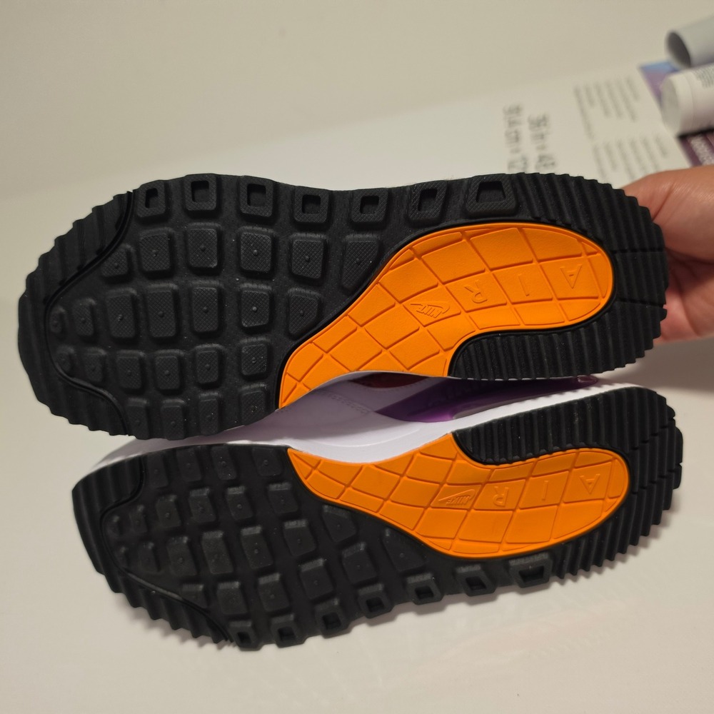 Nike Air Max SYSTM Mesh Running Shoes Berry White Orange FD0825-600 Size 7.5 - Picture 12 of 12